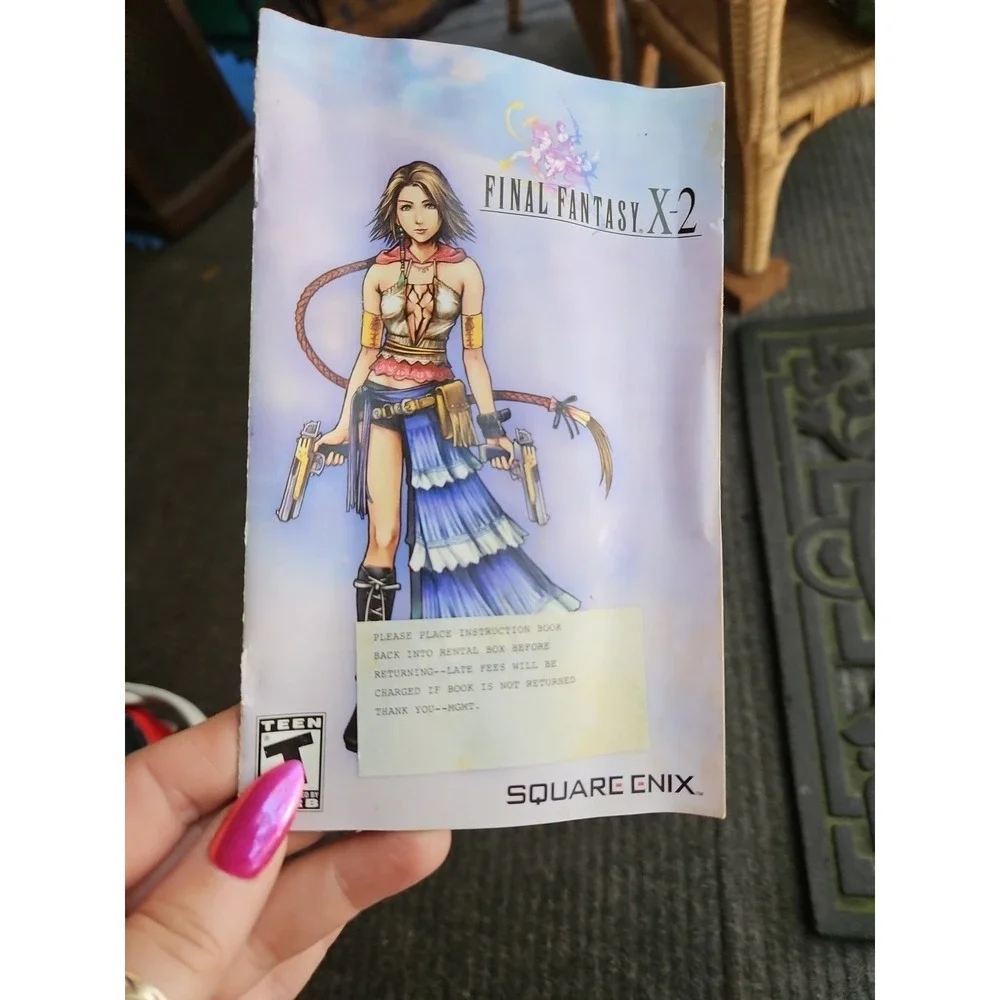 Final Fantasy X-2 (PlayStation 2, PS2) Black Label CIB‎ Complete w/Booklet